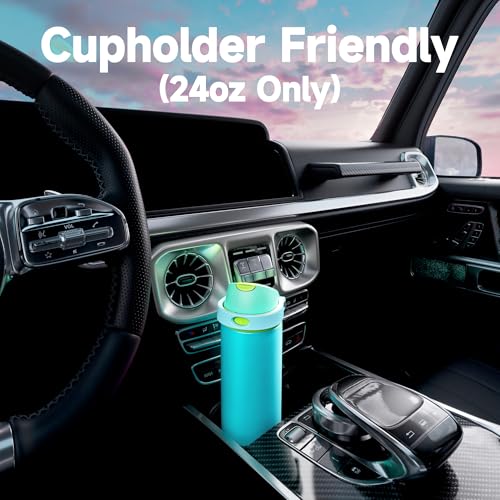 24 oz Insulated Water Bottle for Men