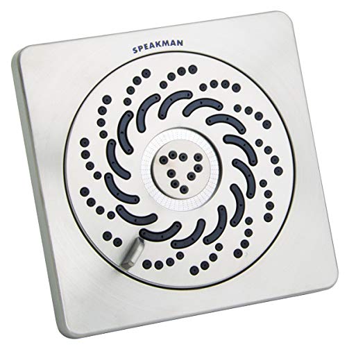 S-5001-BN-E2 Kubos Exhilaration High Pressure Fixed Shower Head, 2 GPM, Brushed Nickel