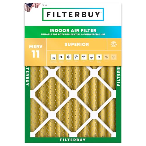 24x25x4 Air Filter MERV 11 Pet & Allergy Defense