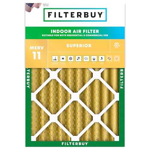 16x20x4 Air Filter MERV 11 Pet & Allergy Defense