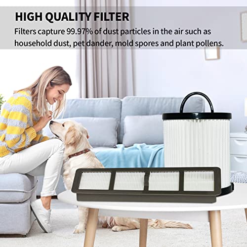 Replacement EF6 HEPA Exhaust Filter and Vacuum Dust Cup Filter DCF