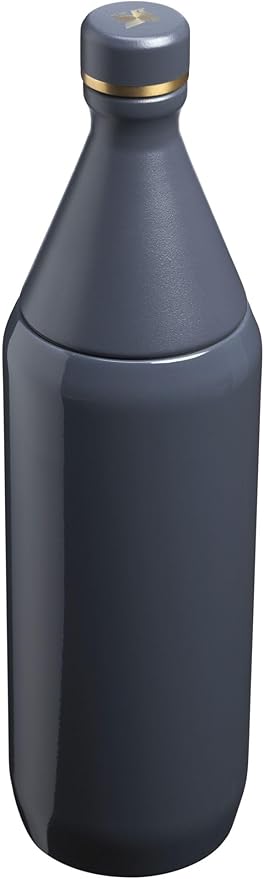 Stanley All Day Slim Bottle 34 oz | Twist off Lid with Leakproof Seal | Slim Design for Travel and Gym | Insulated Stainless Steel Water Bottle | BPA-Free | Twilight Gloss