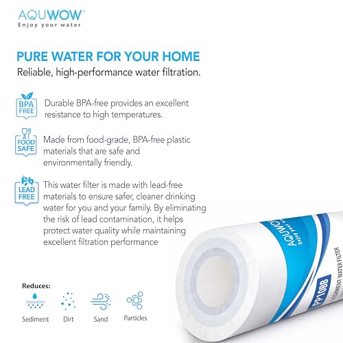 PP10BB 5 Micron 4.5" x 10" Filter Set