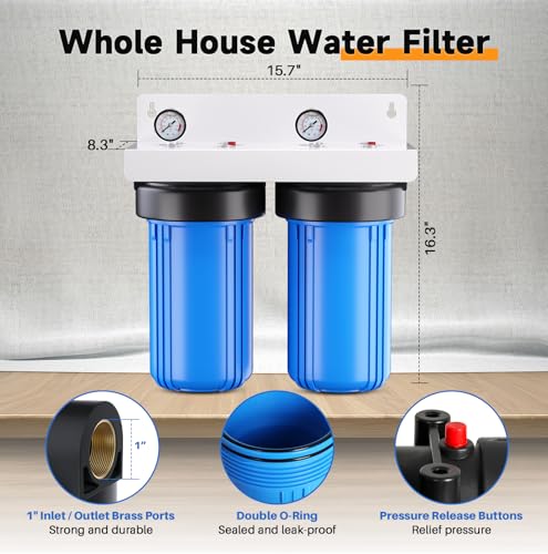 2 Stage Whole House Water Filtration System