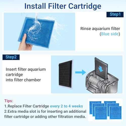 6 Pcs Rite Size C Filter Cartridges for Marineland Penguin 200 275 350 375 (6 Count)