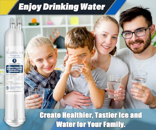 FILTER3 4396841 Refrigerator Water Filter Replacement Compatible with 4396841 4396710 EDR3RXD1 EDR3RXD1B Filter 3 P1WB2 P2RFWG2