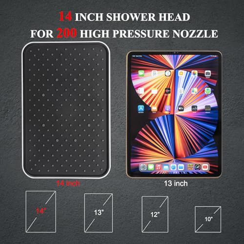 Dual shower Head with Handheld and Filter