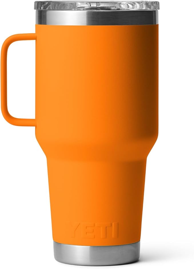 YETI Rambler 30 oz Travel Mug, Stainless Steel, Vacuum Insulated with Stronghold Lid