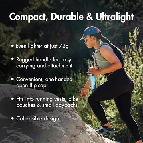 BeFree AC 2 Stage Collapsible Filter Travel Water Bottle 0.5L