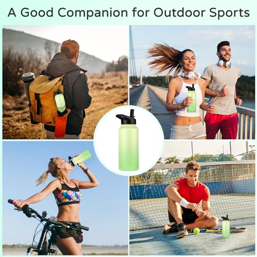 40 oz Insulated Water Bottle Bulk (4 Count)