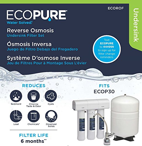 ECOROF Reverse Osmosis Replacement Filter Set