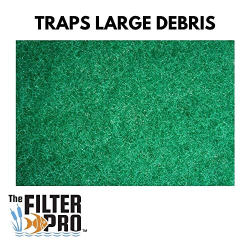 Green Coarse Filter Media (14 Sq Ft)