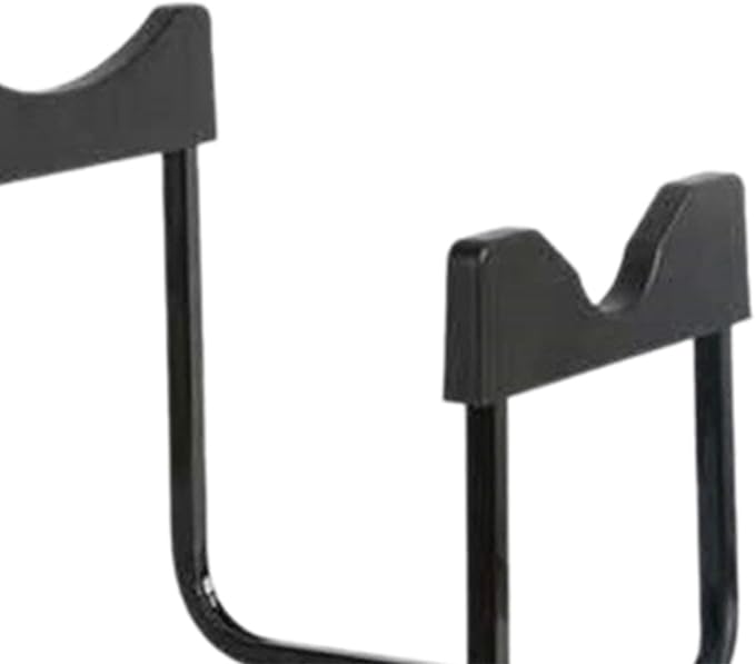 MagiDeal Bottle Jug Rack Barreled Water Rack Reusable Accs Drink Iron Bottle Jug Stand Water Jug Bracket for Outdoor Travel Countertop, Height 29CM black