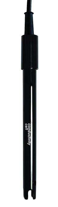 Apera Instruments AI522 EC800 Laboratory Benchtop Conductivity/TDS/Salinity/Resistivity/Temp. Meter Kit, 1% F.S Accuracy, GLP Data Management (USB output), Plastic/Glass