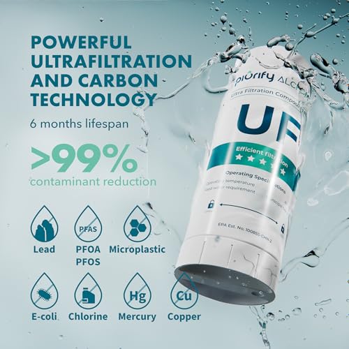 2 Pack Filters for Alchemy Electric Water Filter Pitcher (2 Count)