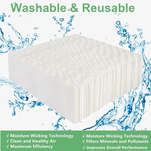 2 Pack 1043 Humidifier Filter Replacement for Essick Air AIRCARE EP9500 EP9700 EP9800 EP9R500 EP9R800 821000 826000 826800 831000 and Bemis Spacesaver 800 8000 Series Humidifiers (2 Count)