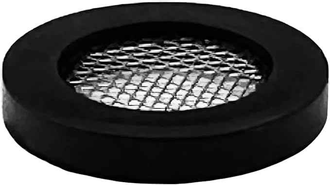 Voolan 3 Pack 3/4" Shower Head Gasket, Washer Filters Water Impurities, Creates A Seal to Prevent Leakage, for 1/2" Shower Head