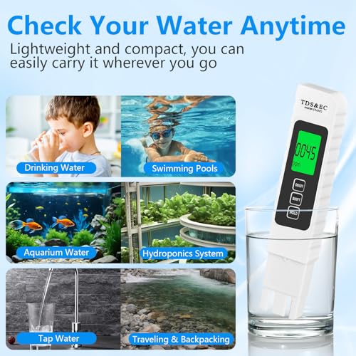 4 in 1 TDS Meter Digital Water Tester