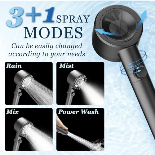 Filtered Shower Head with Handheld