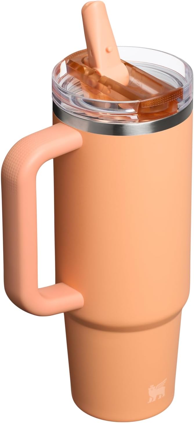 STANLEY Quencher ProTour Flip Straw Tumbler with Leakproof Lid | Built-In Straw & Handle | Cupholder Compatible for Travel | Insulated Stainless Steel Cup | BPA-Free