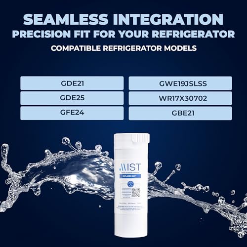 XWF Water Filter Replacement for GE (3 Count)