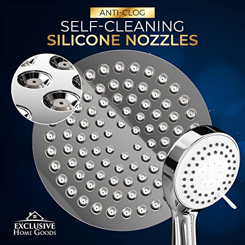 Shower Head With Handheld Combo