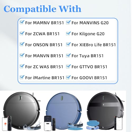 Filter Replacement for MAMNV BR150 (8 Count)