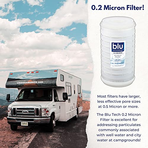 GoBluTech Trio RV Water Filter Recharge Pack for R3 & AR3