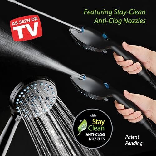 AquaCare 50 mode High Pressure Shower Head Combo with Arm & Dual Power Wash
