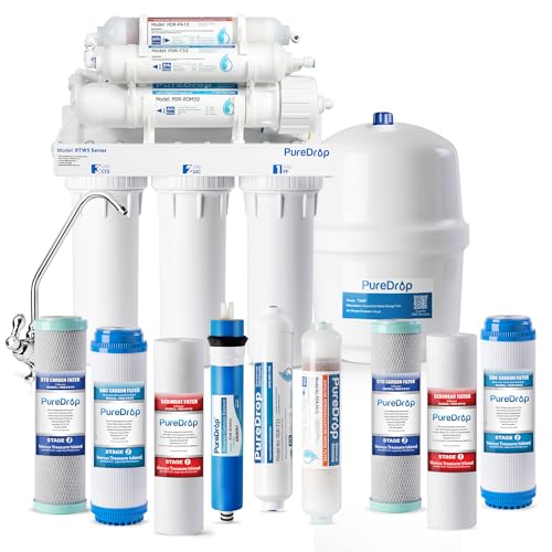 RTW5AK RO Water Filter System with Alkaline Remineralization (4159.84 Ounce)