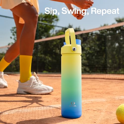 Insulated Water Bottle with Straw Stainless Steel Water Bottle