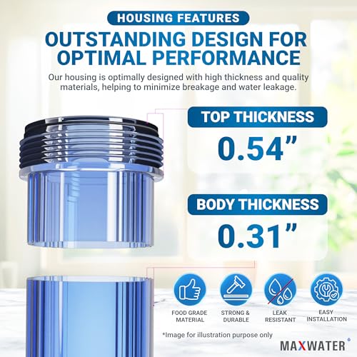 Whole House Water Filter Housing