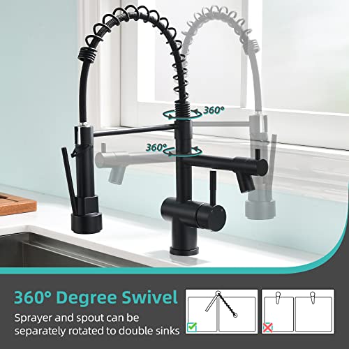Commercial Faucet with Sprayer