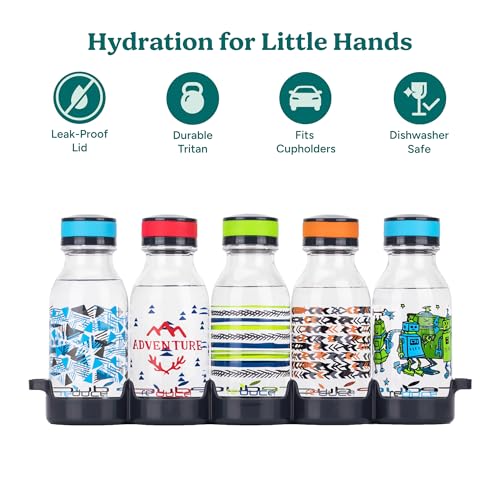 WaterWeek Refillable Water Bottles (5 Count)