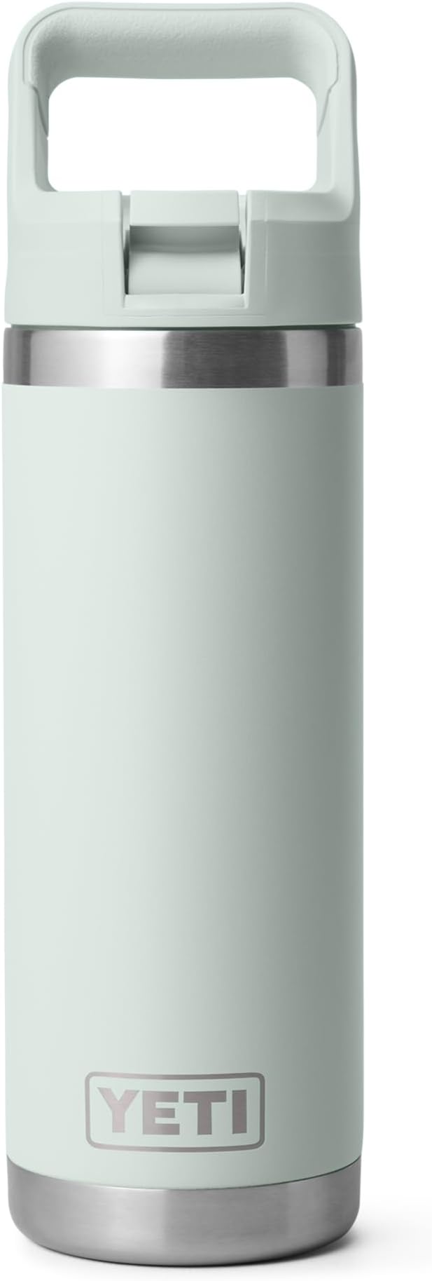 YETI Rambler 18 oz Bottle, Vacuum Insulated, Stainless Steel with Color Matching Straw Cap, Ridgeline