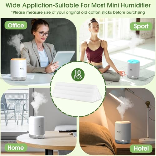 10 Pieces Humidifier Sticks Filter (10 Count)