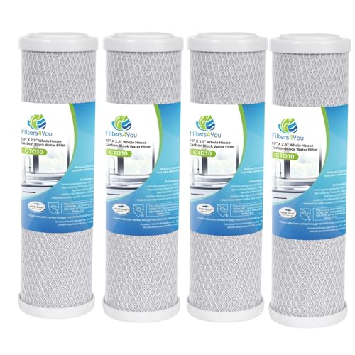 Carbon Block Filters for GE GXWH04F (4 Count)