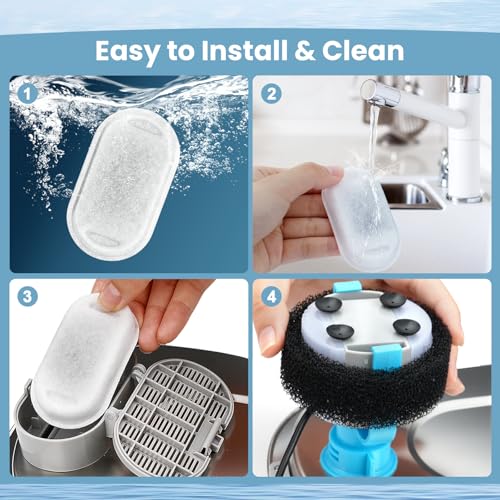 Cat Water Fountain Filter Replacement (16 Count)