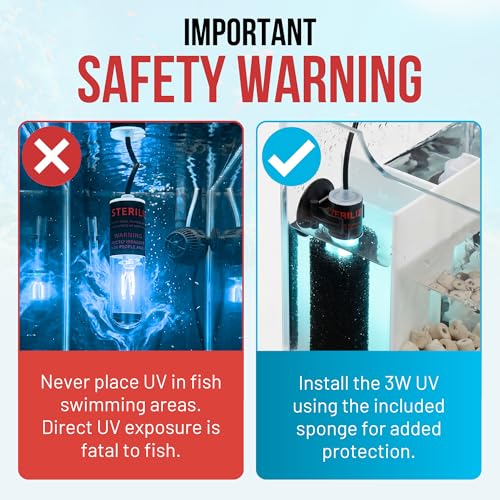 Aquarium UV C Light 3W