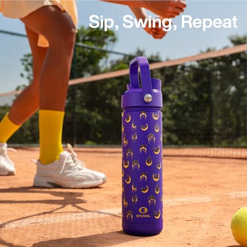 Insulated Water Bottle with Straw Stainless Steel Water Bottle