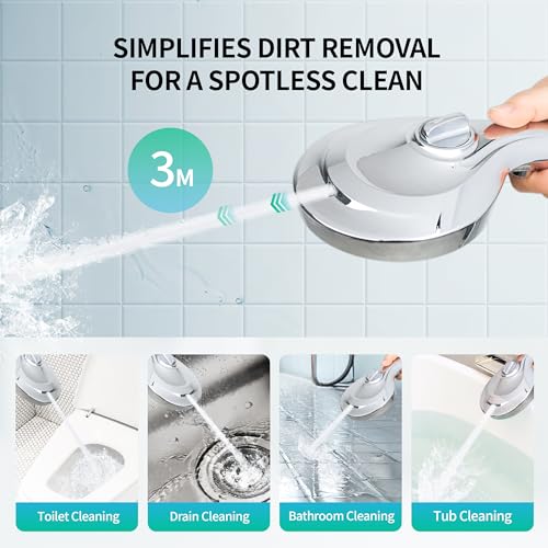 Shower Head High Pressure Handheld with 15