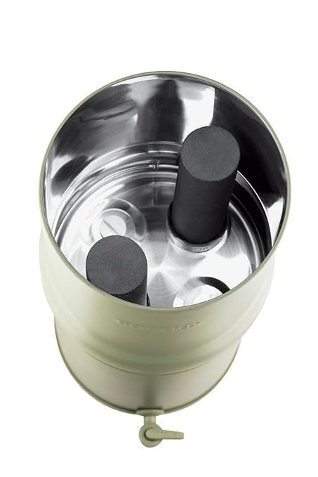 Boroux Legacy Gravity-Fed Countertop Stainless Steel Water Filter System | 3 Gallons with 2 Authentic Black Foundation. Filters | Sage