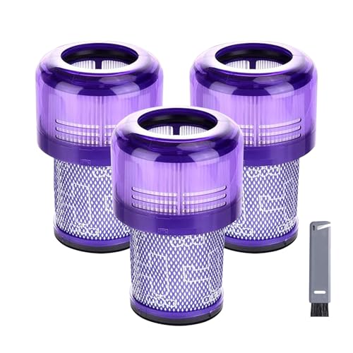 V12 Vacuum Replacement Filters Compatible with Dyson V12 (3 Count)