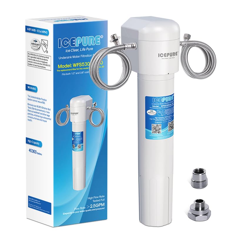 21" WFS5300A 5 Years Under Sink Water Filtration System