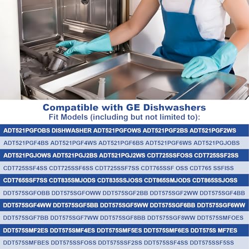 WD49X24057 Dishwasher Ultra Fine Filter Kit Fit for GE Hotpoint