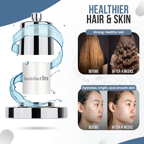 Filtered Shower Head with Water Softener