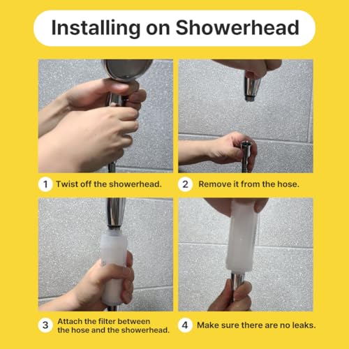 2 Packs Korea Made Shower Filter (2 Count)