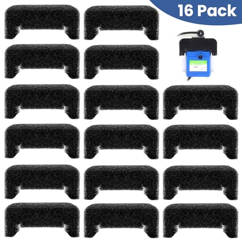 16 Pack Cat Water Fountain Sponge Filters (16 Count)