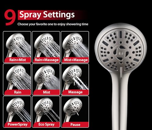 Shower Head with Handheld Spray