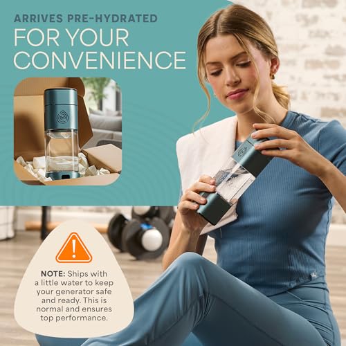 HydroLife Hydrogen Water Generator Portable Bottle with SPE